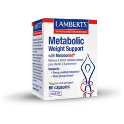 Lamberts Metabolic Weight Support Συμπλήρωμα Διατροφής 60 Κάψουλες