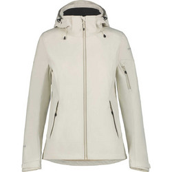 Icepeak Γυναικείο Μπουφάν Χειμωνιάτικο Softshell Μακρύ Εκρού 9-54911-544-022
