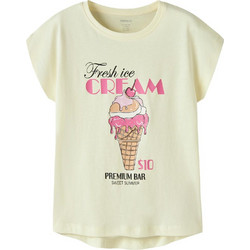 Name It Παιδικό T-Shirt Αμάνικο Μπεζ 13228179