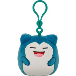 Jazwares Squishmallows W1 Pokemon Snorlax με Κλιπ