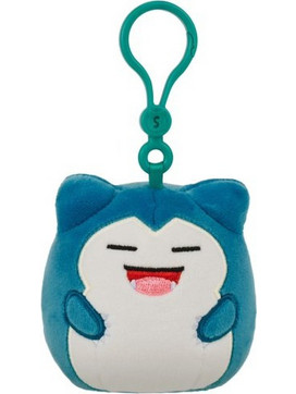 Jazwares Squishmallows W1 Pokemon Snorlax με Κλιπ