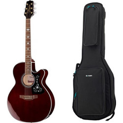 Takamine GN75CE Wine Red with Bag