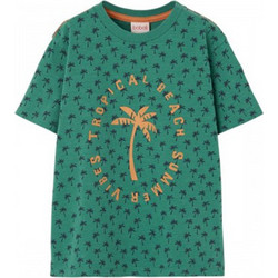 Boboli Παιδικό T-Shirt Κοντομάνικο Κυπαρισσί 513133-9863