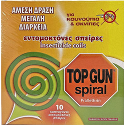 Top Gun Εντομοαπωθητικά Φιδάκια 10τμχ