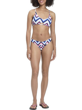 Firefly Meara Retro Bikini Set Μπουστάκι Λευκό Μπλε 434878-900