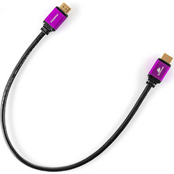 Spacetronik Καλώδιο HDMI 2.1 HDMI Male to HDMI Male 1.5m Black Purple Premium SH-SPR015
