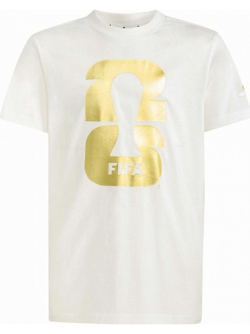Adidas FIFA World Cup 2026 Παιδικό T-Shirt Κοντομάνικο Λευκό KB3706