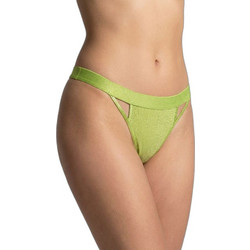 Milena By Paris Γυναικείο String Lime 7753