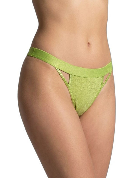 Milena By Paris Γυναικείο String Lime 7753