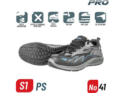 Bormann BPP828 Αθλητικά Παπούτσια Ασφαλείας S1 Γκρι BPP8281