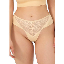 Cottonhill Γυναικείο Brazil με Δαντέλα Μπεζ CH6002