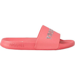 Superdry Core Γυναικείες Παντόφλες Καλοκαιρινές Αντιολισθητικές Κολυμβητηρίου Κοραλί WF310185A-T7G