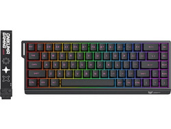 Onikuma MT603 Ασύρματο Μηχανικό Gaming Πληκτρολόγιο 65% RGB Black