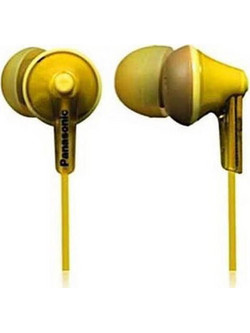 Panasonic RP-HJ125 Ακουστικά Ψείρες In-Ear Κίτρινα