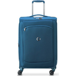 Delsey Montmartre Air 2.0 Βαλίτσα Μεσαία 68x43x29cm με 4 Ρόδες Πετρόλ