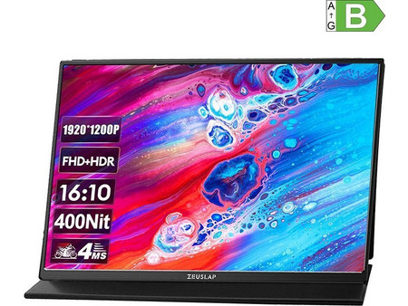 ZEUSLAP Z14 Lite IPS HDR Φορητό Monitor 14" 1920x1200 FHD 60Hz 4ms