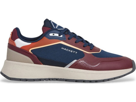 Hackett London Otto Sport Ανδρικά Sneakers Μπορντό HMS200030299