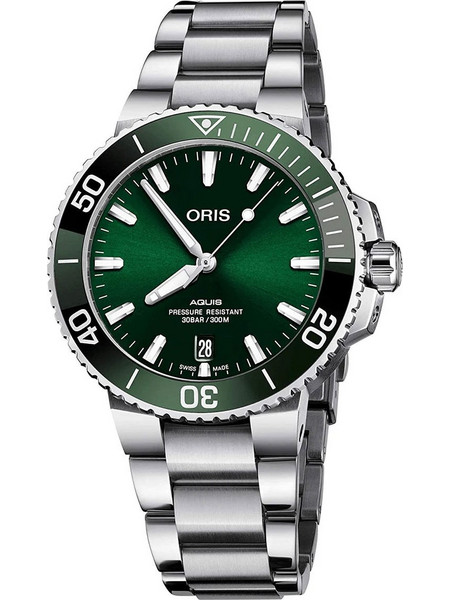 Oris Ανδρικό Ρολόι Αυτόματο με Ασημί Μεταλλικό Μπρασελέ 41570782205PE