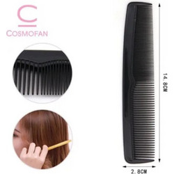 Cosmofan 98242 Επαγγελματική Χτένα Μαλλιών για Κούρεμα Μαύρη
