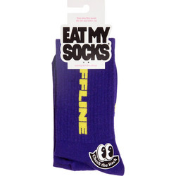 Eat My Socks Offline Ανδρικές Κάλτσες Ψηλές με Σχέδια Navy Μπλε EMSSAFLATOFL