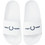 Fred Perry Branded Slides Ανδρικές Παντόφλες Καλοκαιρινές Λευκές B2320-100
