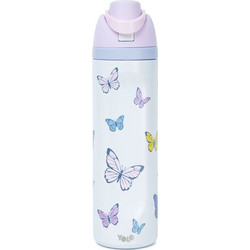 Yolo Butterflies Παιδικό Παγούρι Θερμός BPA Free Γαλάζιο 700ml