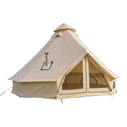 Vevor Σκηνή Camping Tipi 4 Ατόμων 4 Εποχών KJZPQMS82FT4OPPC4001V0