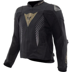 Dainese Super Speed 5 Leather Perf Black Black Gold