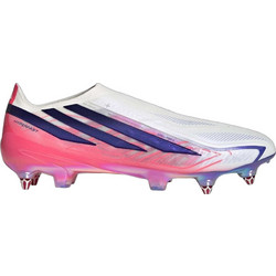 Adidas F50 Hyperfast Elite SG KJ6087 Ποδοσφαιρικά Παπούτσια με Τάπες Λευκά Ροζ