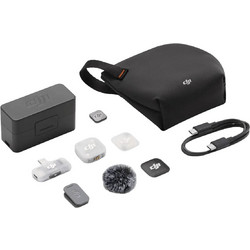 DJI Mic Mini 2 (1 TX + 1 Mobile RX + Charging Case) Σετ Ασύρματο Μικρόφωνo Πέτου