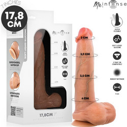 Intense Mr. Intense Bruce Ρεαλιστικό Dildo με Βεντούζα & Όρχεις 17.8cm Flesh D-245155