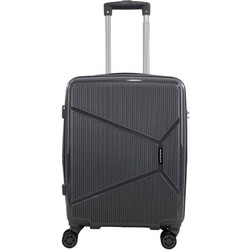 Playbags Collection PP001C Βαλίτσα Καμπίνας 50x40x20cm με 4 Ρόδες Γκρι