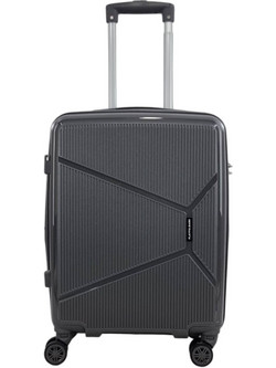 Playbags Collection PP001C Βαλίτσα Καμπίνας 50x40x20cm με 4 Ρόδες Γκρι