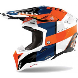 Airoh Aviator 3 Monarch Orange Κράνος Μηχανής Motocross