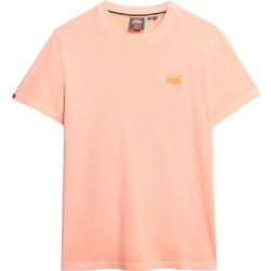 Superdry Flash D4 Ovin Essential Ανδρικό Αθλητικό T-Shirt Κοραλί M1012065A-B6G