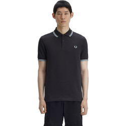Fred Perry Ανδρική Μπλούζα Polo Κοντομάνικη Ανθρακί M3600-09B