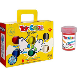 Toy Color Superwashable Σετ Δακτυλομπογιές 6x50ml 220.000842