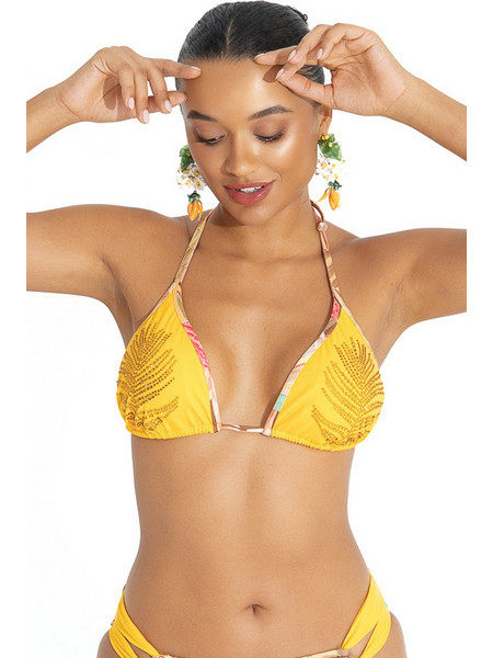 Bluepoint Bikini Top Τριγωνάκι Κίτρινο 26066051-08