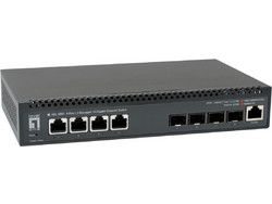 LevelOne XEL-0891 Managed L3 Switch με 4 Θύρες Ethernet 110Mpbs και 4 SFP θύρες
