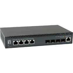 LevelOne XEL-0891 Managed L3 Switch με 4 Θύρες Ethernet 110Mpbs και 4 SFP θύρες