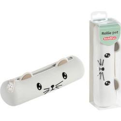 Miquelrius Back2Fun Rollie Cat Κασετίνα Βαρελάκι Λευκή MR19823