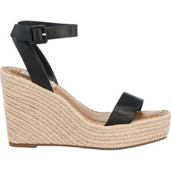 Steve Madden Καλοκαιρινές Γυναικείες Πλατφόρμες Ψηλές Μαύρες 110024590-017