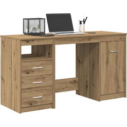 vidaXL Γραφείο Υπολογιστή Ξύλινο 100x50x76cm 3328552