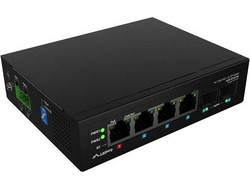 Lanberg ILGE-4P-2S-90 Unmanaged L2 Switch με 4 Θύρες Ethernet 1000Mbps και 2 SFP θύρες