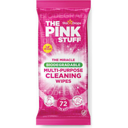 The Pink Stuff The Miracle Βiodegradable Multi-Purpose Cleaning Wipes 72τμχ