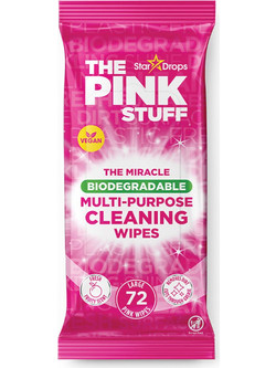 The Pink Stuff The Miracle Βiodegradable Multi-Purpose Cleaning Wipes 72τμχ
