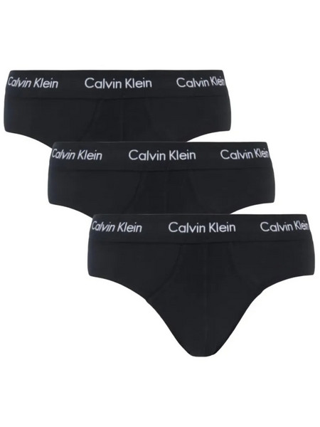Calvin Klein Ανδρικά Σλιπ Βαμβακερά Μαύρα 3Pack 0000U2661G-XWB