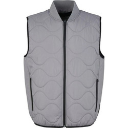 Tom Tailor Αμάνικο Ανδρικό Μπουφάν Puffer Γκρι 1034447-YX12