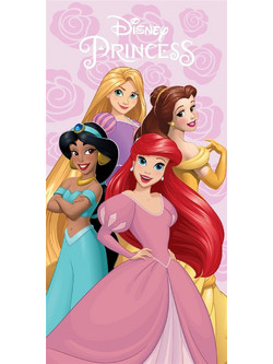 Dimcol Princess 334 Παιδική Πετσέτα Θαλάσσης Microfiber Λιλά 70x140cm 54460912071