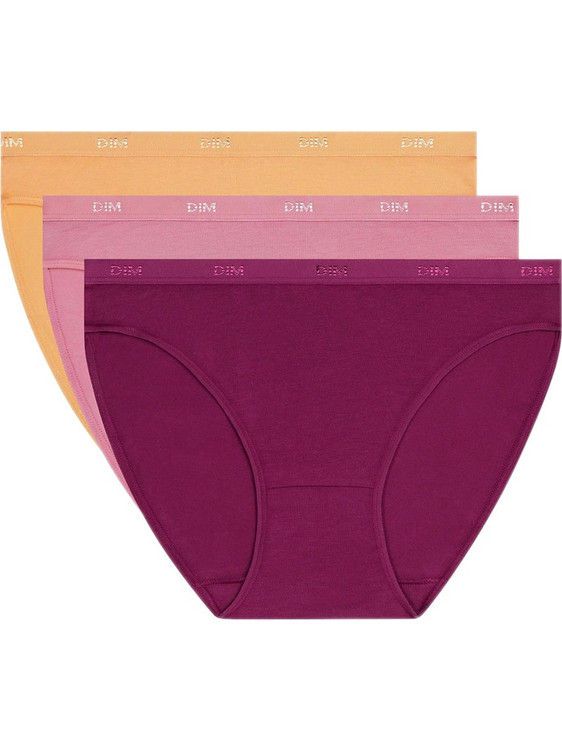 Dim Βαμβακερά Γυναικεία Slip 3Pack 4H00-BC8